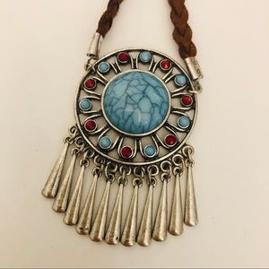 Native style boho necklace